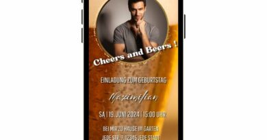eCard Einladung Bier Party